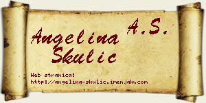 Angelina Skulić vizit kartica